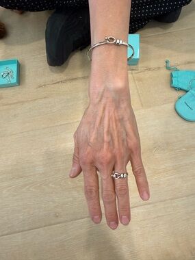 Tiffany & Co. Silver Ring and bracelet set